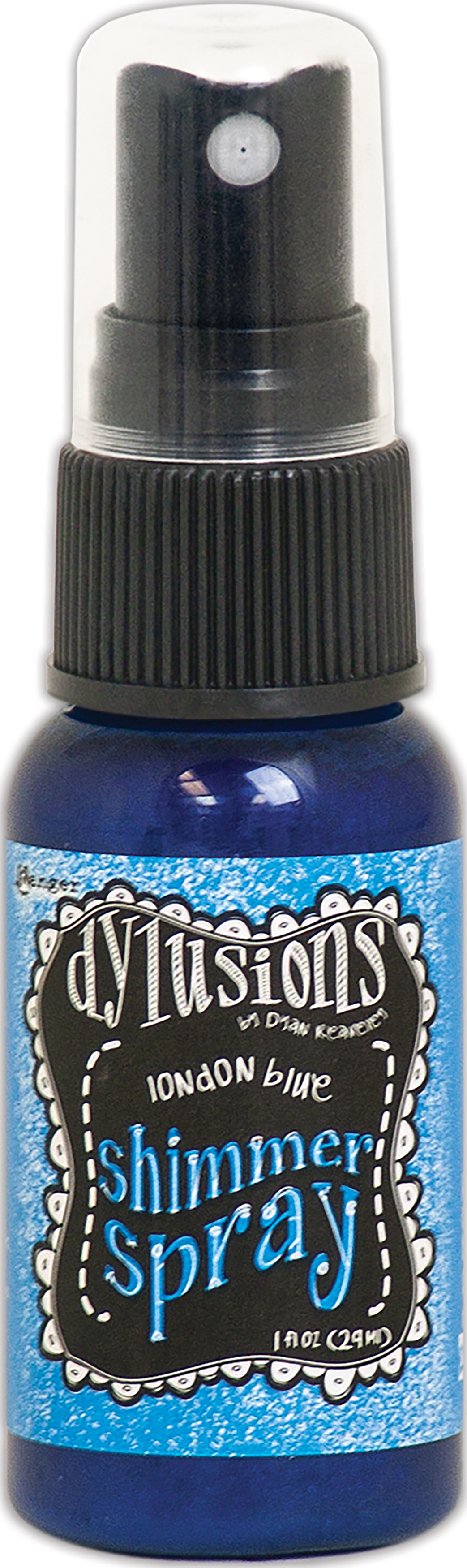 Dylusions Shimmer Sprays 1oz-London Blue - DYH-60833