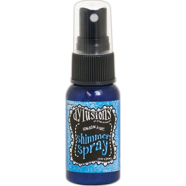 Dylusions Shimmer Sprays 1oz-London Blue - DYH-60833