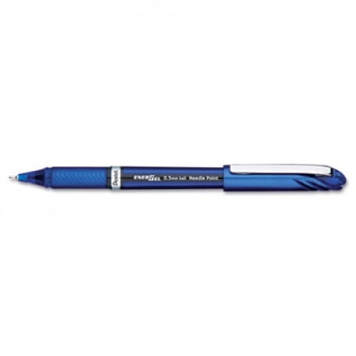 EnerGel NV Liquid Roller Ball Stick Gel Pen, Red Ink, Needle