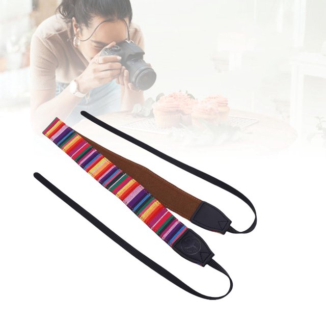 Camera Strap Nylon Vintage Ethnic Style Adjustable Universal Camera Neck Shoulder Strap Camera Strap