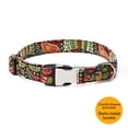 thumbnail image 2 of Ethnic Pattern Personalized Half Metal Cotton Collar Pet Dog Collar, 2 of 9