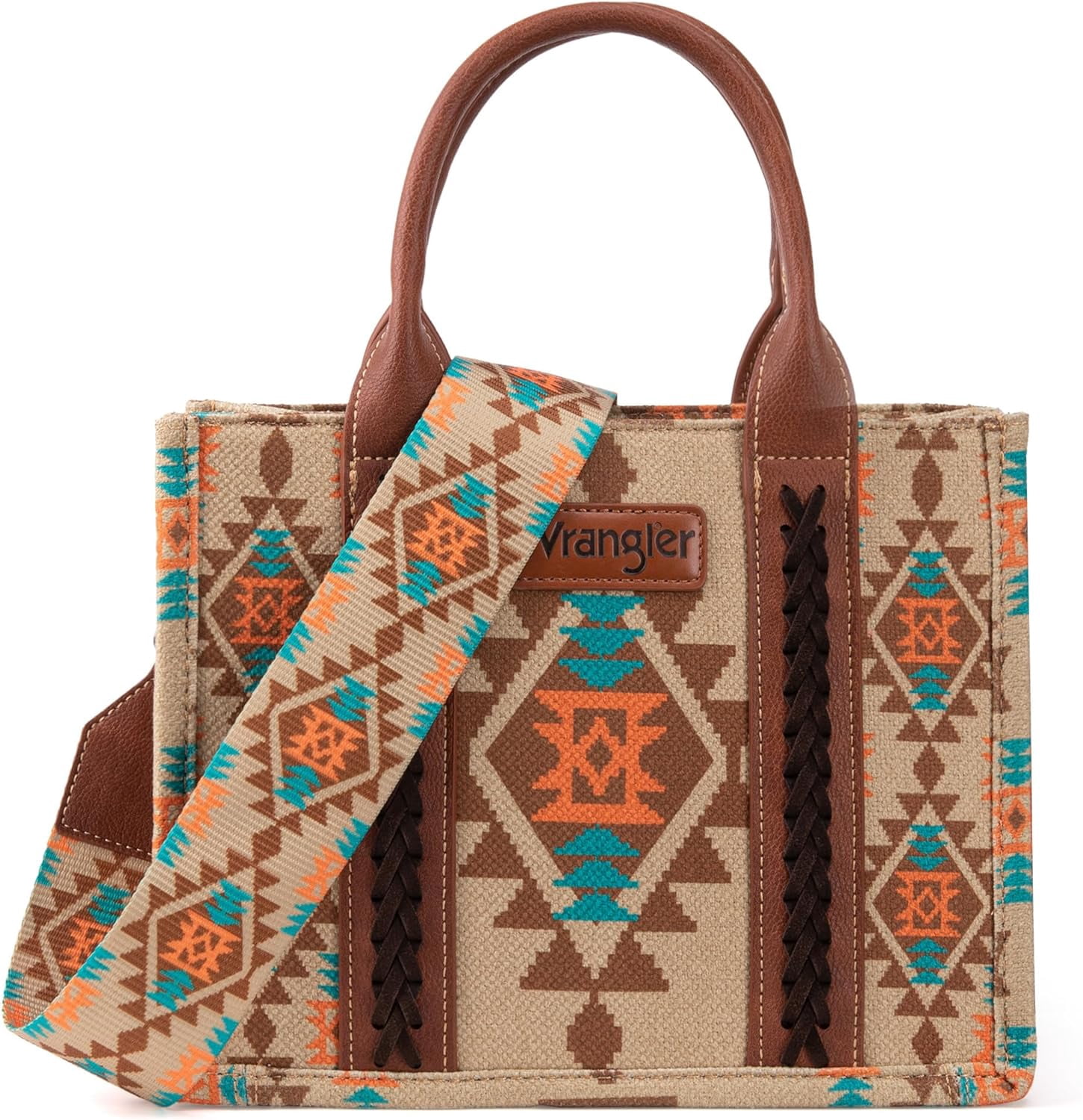 HAHDAXIA Wrangler Tote Bag Western Purses for Women Shoulder Boho Aztec Handbags