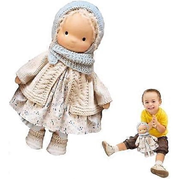 Handmade Waldorf Dolls For Girls - Cute Soft Plush Toys Stuffed Dolls Cuddly Companions Unique Gifts For Kids