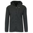 thumbnail image 1 of Women‘s Loose Fitting Tech Sherpa Fleece-Lined Zip Hoodie With Chest Pocket, 1 of 2