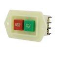 thumbnail image 1 of Unique Bargains Interrupteur à Bouton-Poussoir Marche/arrêt pour Machine à Moudre AC 380V 5A, 1 of 1