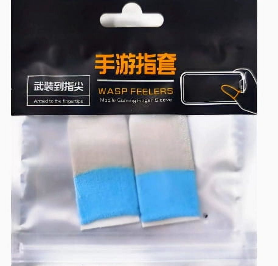 KAKOWELY Gants de Jeu 20 Pcs Gants de Doigt de Jeu Manchons pour Pouce Écran Tactile Jeu Mobile Accessoires d'Assistance au Joueur pour Appareils à Écran Tactile Fonctionnement Fluide