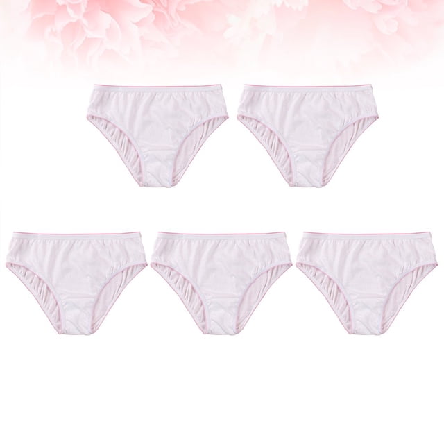 LEEYNEER 5 Pcs Culottes Menstruelles Jetables Respirantes Sans Odeur pour Femmes