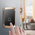 thumbnail image 3 of Dvkptbk Wireless Doorbell Doorbell Wireless Home Battery Model All Use Battery Non Plug in Wireless Doorbell One Drag No Plug In Home Essentials, 3 of 3