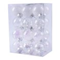 thumbnail image 2 of Pompotops 24PCS Christmas Tree Ornament Pendant Party Supplies Tree Hanging Plastic Ball Clearance, 2 of 2