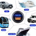 thumbnail image 3 of 12-24V Car Charging Socket 18W QC3.0 RV Bus USB Outlet Car Charger Adapter, 3 of 8