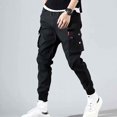 thumbnail image 3 of kurtrusly 1/2/3 Comfortable And Stylish Pants For Men - Everyday Essential Wide Application 603black XL 1 Pc, 3 of 6