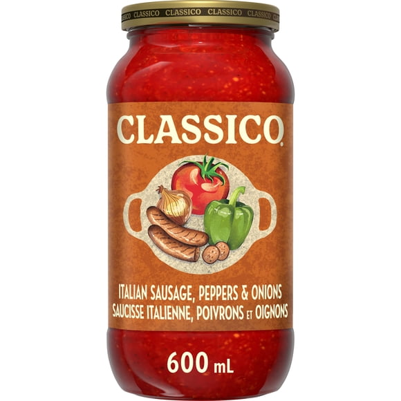 Sauce Pour Pâtes Saucisse Italienne, Poivrons Et Oignons