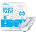 thumbnail image 1 of 30ct Paw Inspired Dog Diaper Booster Pads, Flow Through Insert Layer to Add Absorbency to Dog Diapers and Male Wraps, Great for Heavy Incontinence and Overnight Use, 1 of 6