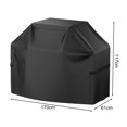 thumbnail image 4 of LJNYFDC Housse en Tissu Oxford Imperméable pour Barbecue avec Attache Réglable Anti-Uv Résistant à la Décoloration, 4 of 5