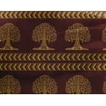 thumbnail image 4 of oneOone Georgette Viscose Fabric Arrow & Tree Block Print Fabric BTY 42 Inch Wide, 4 of 4
