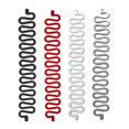 thumbnail image 1 of 4pcs French Braid Tools for Stylish Fishbone Hairstyles - Black, White, Red, Grey Multi-Color Hair Braiding Kit, 1 of 7