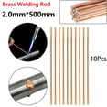 thumbnail image 1 of 1.0/1.5/2.0/2.5mm*500mm Brass Welding Rod Welding Wire Electrode Soldering Rod, 1 of 5