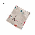 thumbnail image 3 of Coton Mélange Lin de Stockage à Domicile Utilisation Impression Utiliser Sac d'Impression Sac avec le Cordon de Serrage, 3 of 8