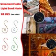 thumbnail image 1 of Vaidha 20 PCS Ornament Hooks - Hook Decorating Metal Wire Hangers For Deco, 1 of 2