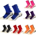 thumbnail image 2 of Men Anti Slip Socks  Non Slip Sports Socks  Yoga Elastic Stockings, 2 of 6