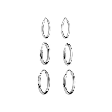 Luxury Designs ensemble de 3 pièces boucles d’oreilles