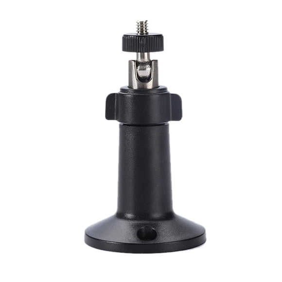 360° Rotating Monitoring Bracket Indoor Outdoor Camera Base Black