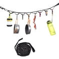 thumbnail image 2 of CQCYD Camping Rope Lanyard, Outdoor Tent Storage Hanging Belt, 19 Loop D-Ring Clothesline for Camping Gear, Multi-Purpose Straps for Equipment Organization, Durable Polyester Fabric Utility Cord, 2 of 9