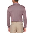 thumbnail image 2 of Ben Hogan Performance Men's Solid Lightweight Long Sleeve Polo Shirt, 2 of 2