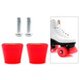 thumbnail image 2 of spellwife 2x Inline Skates Roller Brakes Block Non-Slip Safety Stopper Red, 2 of 9