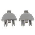 thumbnail image 2 of funtasica Brand New 2x Sun Visor Hook Clips for A6 C6 Gray, 2 of 9
