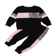 thumbnail image 1 of Baby Boys 2PCS Pants Sets Long Sleeve Round Neck Sweatshirt Tops Solid Color Pants Sets, 1 of 6