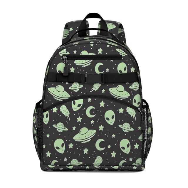 Sac à Dos pour Tout-Petits Nuit Étoilée Bretelles Rembourrées Réglables Boucle de Poitrine Grande Capacité Durable