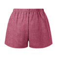 thumbnail image 5 of 2025 Shorts pour Femmes Mignons Doux Shorts de Bain Femmes Shorts Boxeur à Rayures Imprimées Shorts pour Femmes Décontractés Shorts à Cordon pour Femmes Robe Courte d'Été Décontractée pour Femmes Shorts pour Femmes Grande Taille, 5 of 5