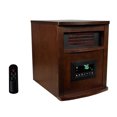 thumbnail image 2 of Lifesmart 6 Element 1500W Electric Infrared Quartz Space Heater, Brown (2 Pack), 2 of 9