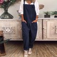 thumbnail image 2 of 2025 Combinaison pour Femmes Salopette pour Femmes Grande Taille Col Roulé Body pour Femmes Décontracté Ample Salopette Barboteuse Body Combinaison pour Femmes Ample, 2 of 9