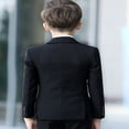 thumbnail image 3 of Boys Formal Suits 5 Piece Slim Fit Dresswear Suit Set, 3 of 5