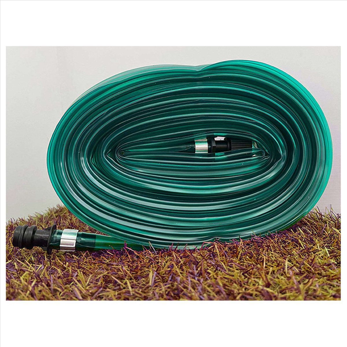 2X Garden PVC Hose. Cooling Garden Penetrating Hose Sprinkler Hose is Perfect for Garden 15 Meters