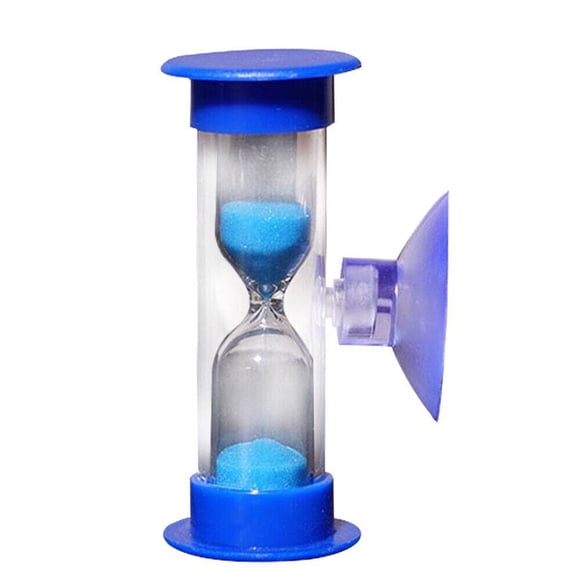 Allume Toothbrush Timer for Kids 3 Minute Sand Timer Smile Pattern Tooth Brushing Sand Timer Timers for Proper Tooth Brushing Boys Girls Oral Hygiene Party Favors Blue