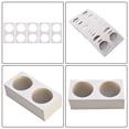 thumbnail image 2 of LEFU Coin Collection Storage Box Set - 12 Sizes Cardboard Holders Optional for Stamps & Coins, White Square Protective Cases, 50 Sheets per Box, Ideal for Collectors, 2 of 10