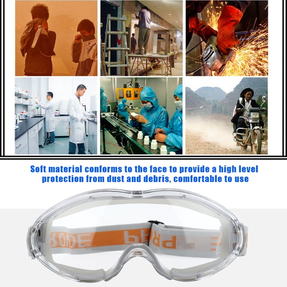 Glasses Protection Glasses Goggles Work Goggles Work Glasses Glasses Eye Protection Against UV Anti Shock Working Protective Goggles Grey