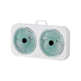 thumbnail image 1 of Fans for Bedroom Double Headed Bidirectional Wall Mounted Desktop Portable Fan with Three Adjustable High Wind Speed Fans, Suitable for Home Office, Camping, And Bedroom Use, 1 of 7