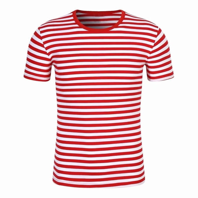 T-Shirt Pur à Manches Courtes Coupe Ample pour Couples T-Shirts pour Femmes Rouge G