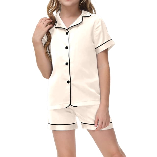 Landzoo One Ensemble Décontracté pour Garçons et Filles, T-Shirt à Manches Courtes et Shorts, Léger et Mignon