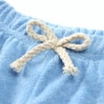 thumbnail image 3 of vdgthytj Vêtements d'Été pour Bébé Garçon Fille Ensemble 2 Pcs T-Shirts à Manches Courtes Col Rond et Shorts à Cordon, 3 of 8