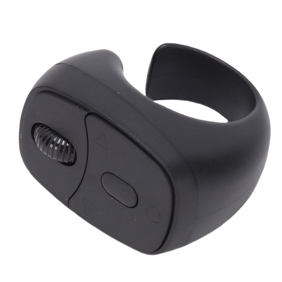 Wireless BT Page Turner Remote, Finger Remote Control with Scroll Wheel 10m Range for TikTok Instagram Novels Photos Videos PC