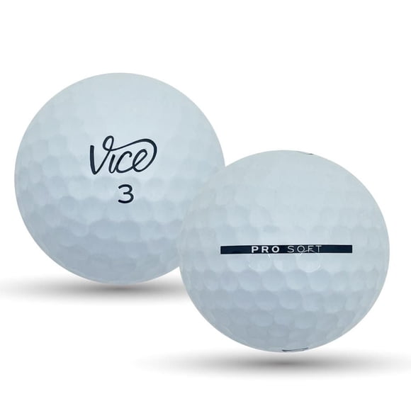 Mulligan - 72 balles de golf récupérées Vice 5A, Blanc