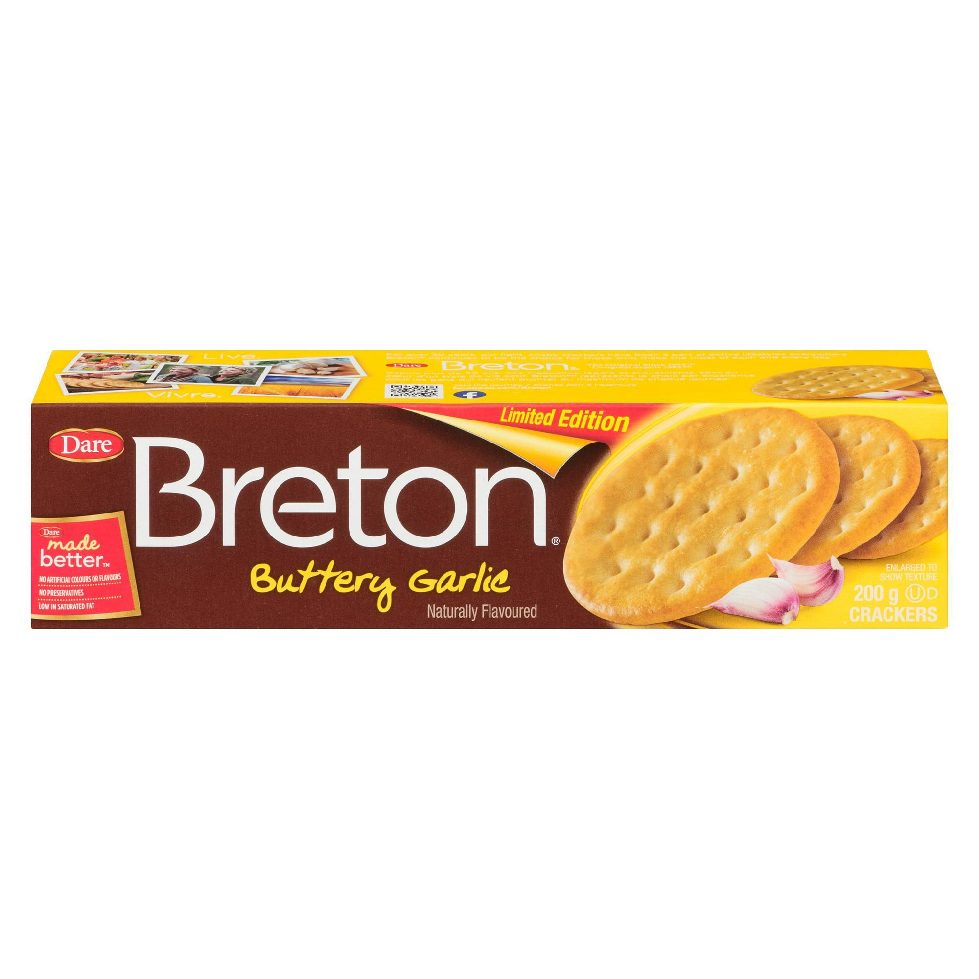 Craquelins Breton Ail et goût de beurre, Dare