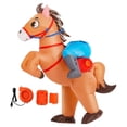 thumbnail image 4 of Esquirla Inflatable Costume Cute Ride on Horse Costume for Performance Parade Holiday, 4 of 8