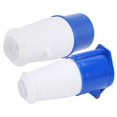 thumbnail image 2 of 3-Pin Single-Phase Industrial Plug & Connector Kit, 32A 220-250V, IP44 Waterproof/Dustproof/Explosion-Proof, ABS Shell & Solid Brass Conductors, Anti-Drop Buckle Design for Indoor/Outdoor Use in, 2 of 6