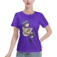 thumbnail image 1 of T-Shirt Basique à Manches Courtes pour Femmes Naruto Hinata, 1 of 6